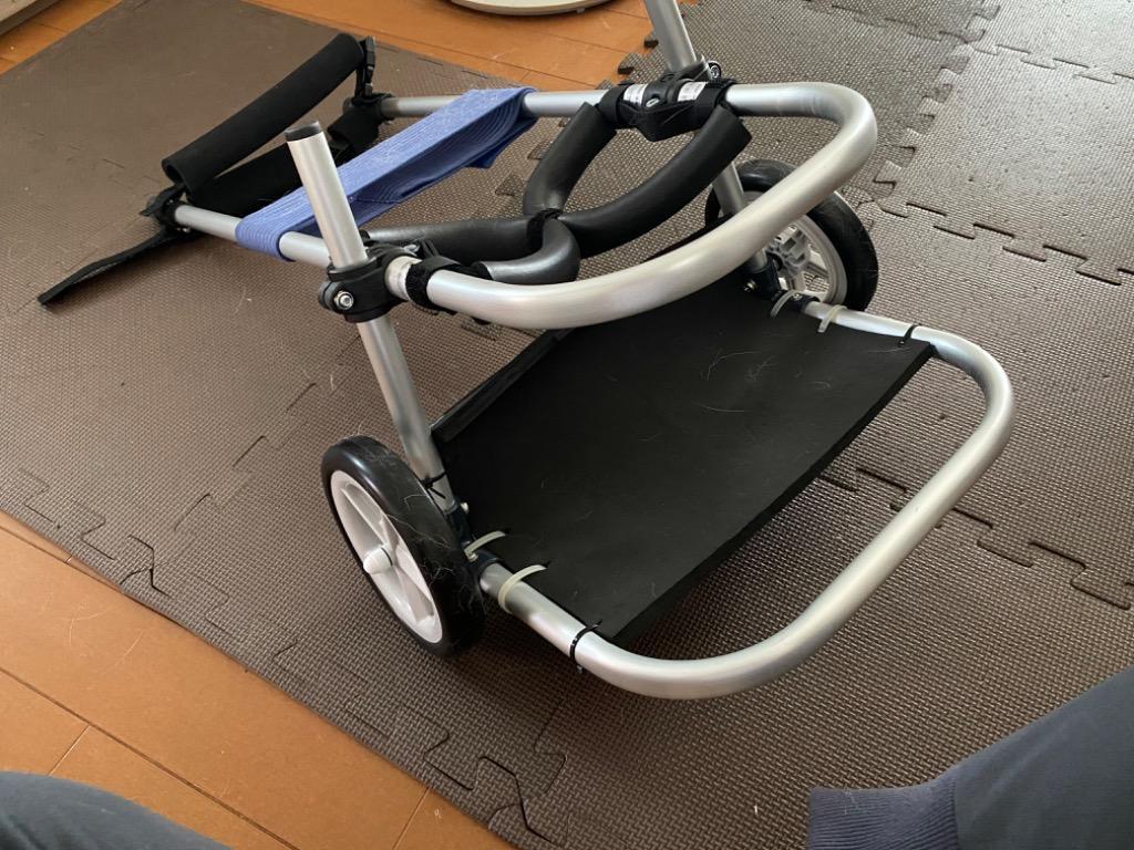 犬用車いす わんワーク　中型犬後脚用2輪歩行器 犬用2輪歩行器-犬用歩行器車いすオーダーメイド製作・販売 わん