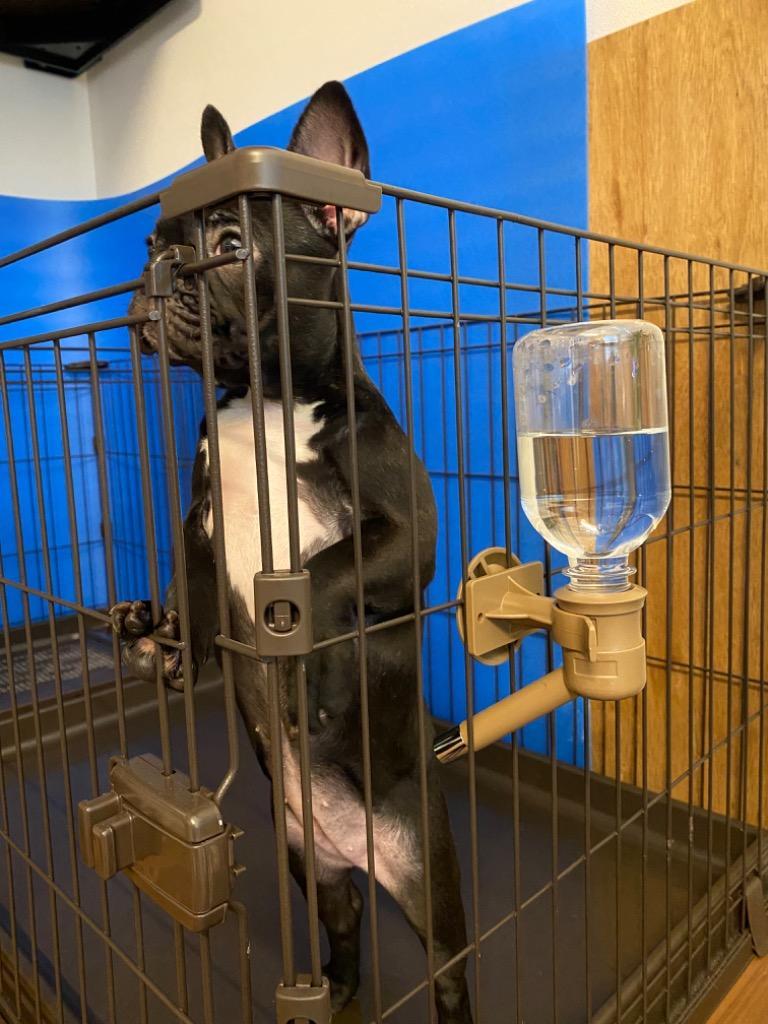 ペットサークル 犬 ケージ 室内 トイレ別 小型犬 コンビネーションサークル P-CS-1400V ウォールナット アイリスオーヤマ 新生活