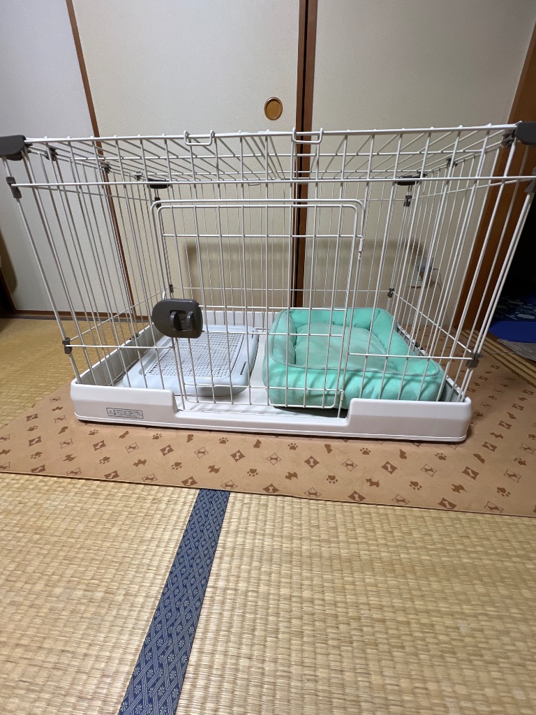 IRIS OHYAMA ケージ 犬 猫 小型 小型犬 ペットサークル 屋根付き IRIS OHYAMA ケージ 犬 猫 小型 小型犬 ペットサークル 屋根付き