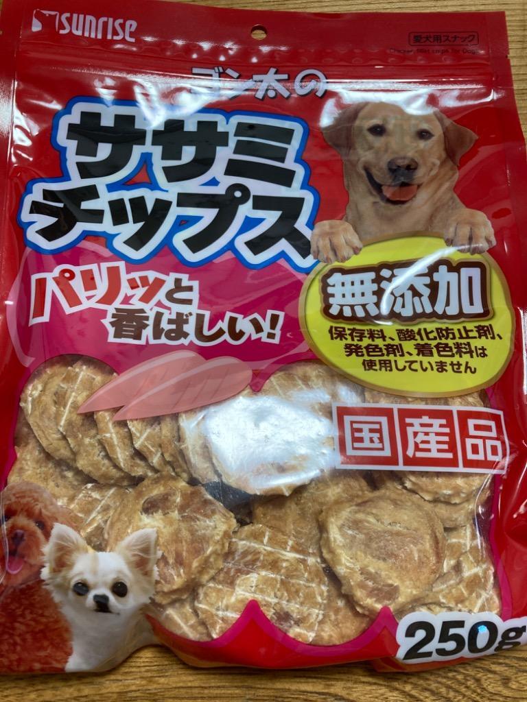 マルカン ゴン太のササミチップス 250g×1個 犬用おやつ、ガム - 最安値