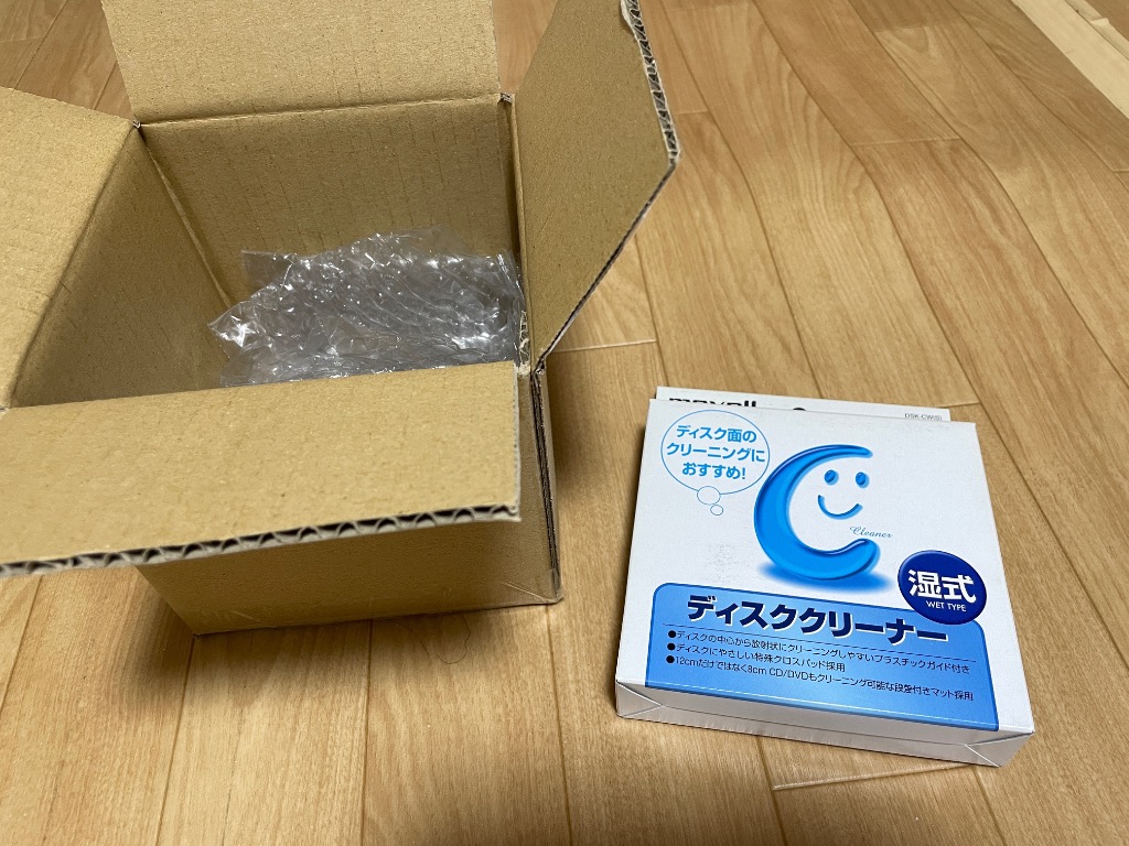 maxell 【デッドストック品】CD / DVD ディスククリーナー 湿式