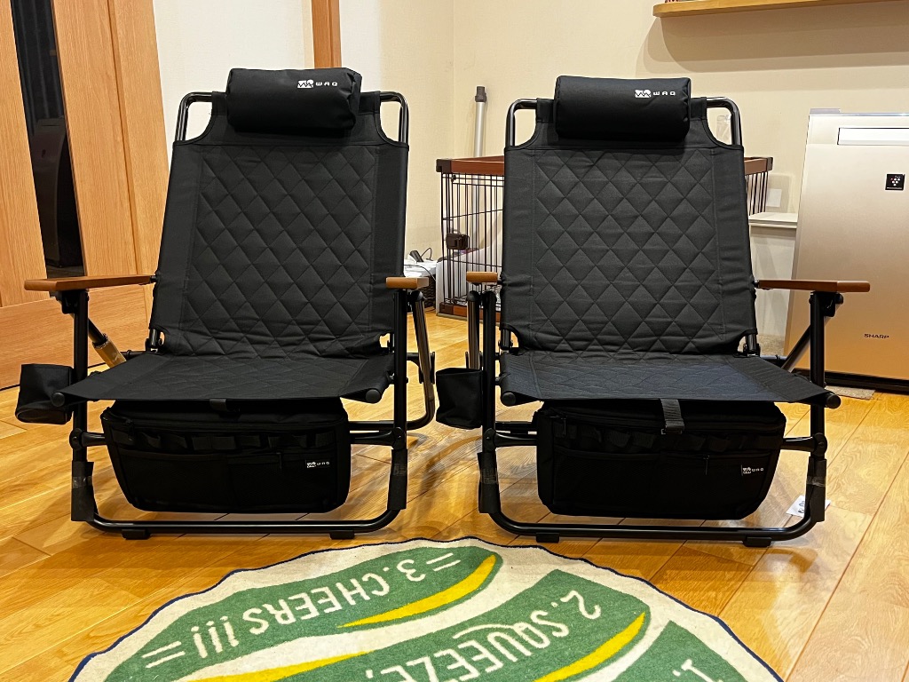 WAQ（アウトドア） WAQ Reclining Low Chair リクライニング