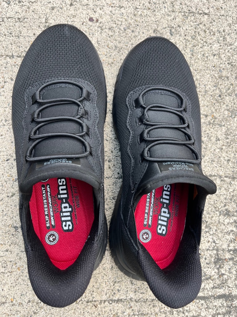 SKECHERS ハンズフリー スリップインズサンダル ブラック24cm SKECHERS スケッチャーズ サンダル メンズ スリップインズ