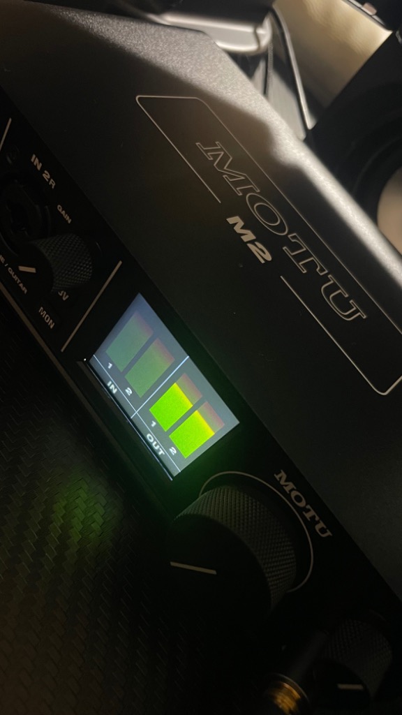 MOTU M2 DTM/DAW オーディオインターフェース MOTU M2のレビュー！2万円台とは思えない高品質な音に驚愕