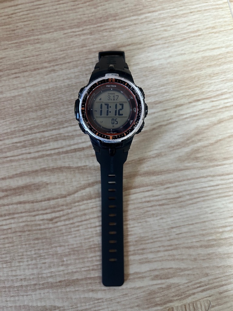 [完動美品] CASIO PROTREK PRT-300 腕時計 純正ベルト G-SHOCK カシオ純正 プロトレック 純正ベルト PRG-300-1B PRW