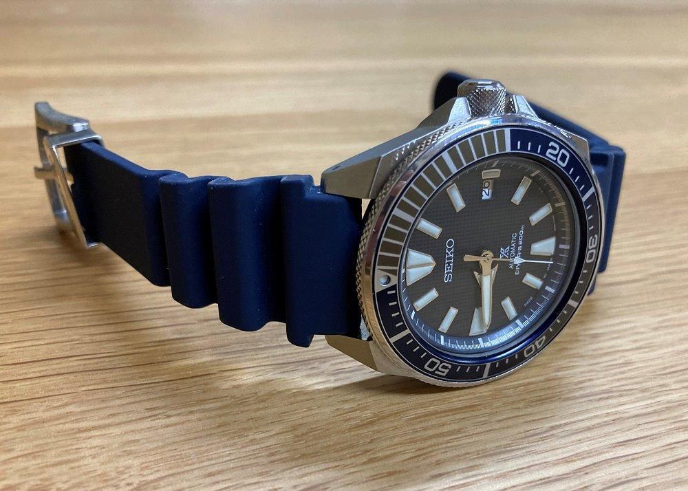 腕時計用 ベルト セイコー SEIKO 22mm シリコンラバー バンドPROSPEX