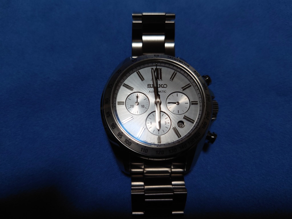 腕時計 メンズ セイコー ブライツ SDGZ009 機械式自動巻き メカニカル クロノグラフ 正規品