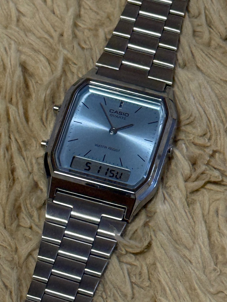 CASIO カシオ CASIO CLASSIC AQ-230A-2A1MQYJF メンズ腕時計