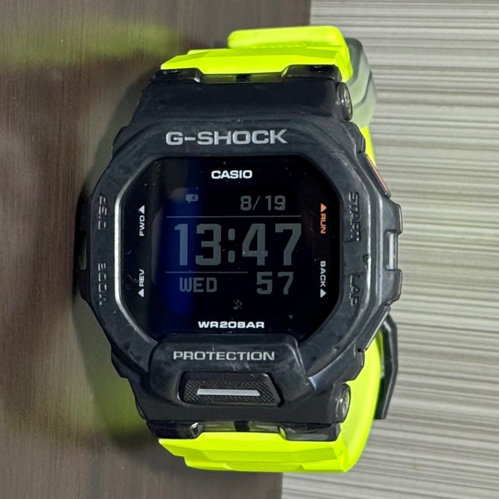 G-SQUAD CASIO G-SHOCK カシオ Gショック 純正 ラバー ベルト GBD-200