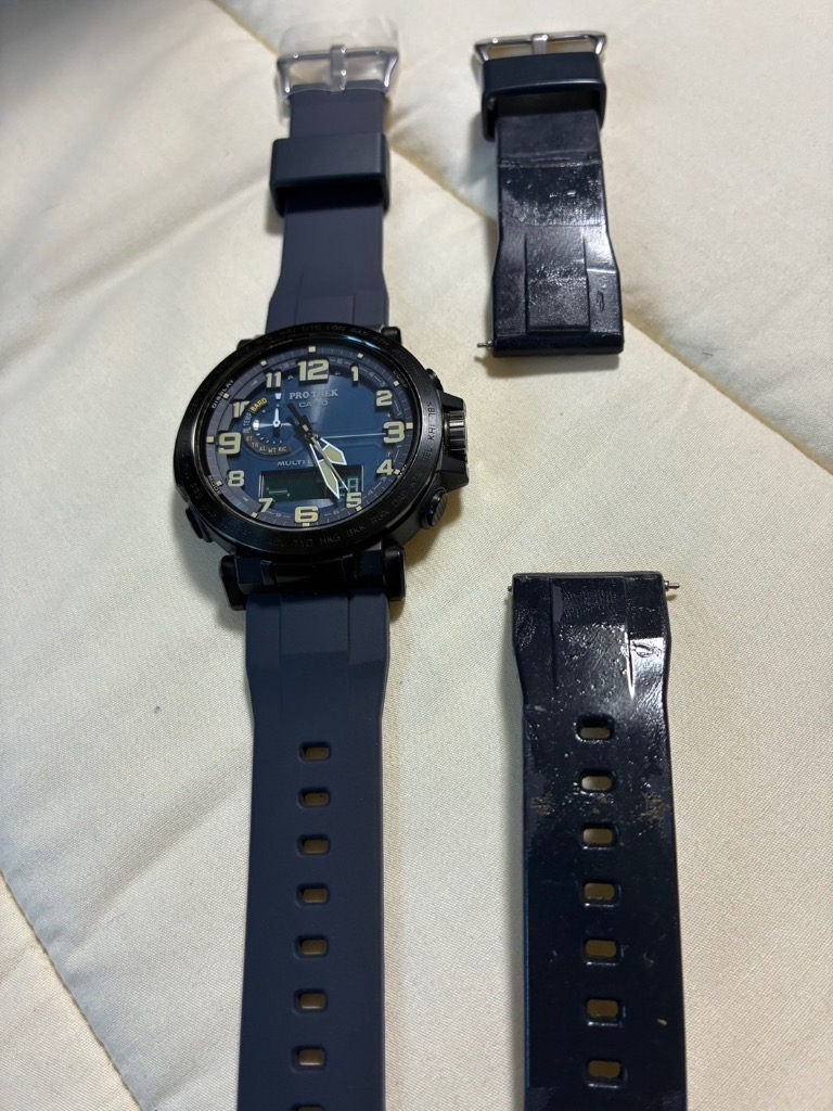 PRO TREK CASIO PROTREK カシオ プロトレック 純正 ラバー