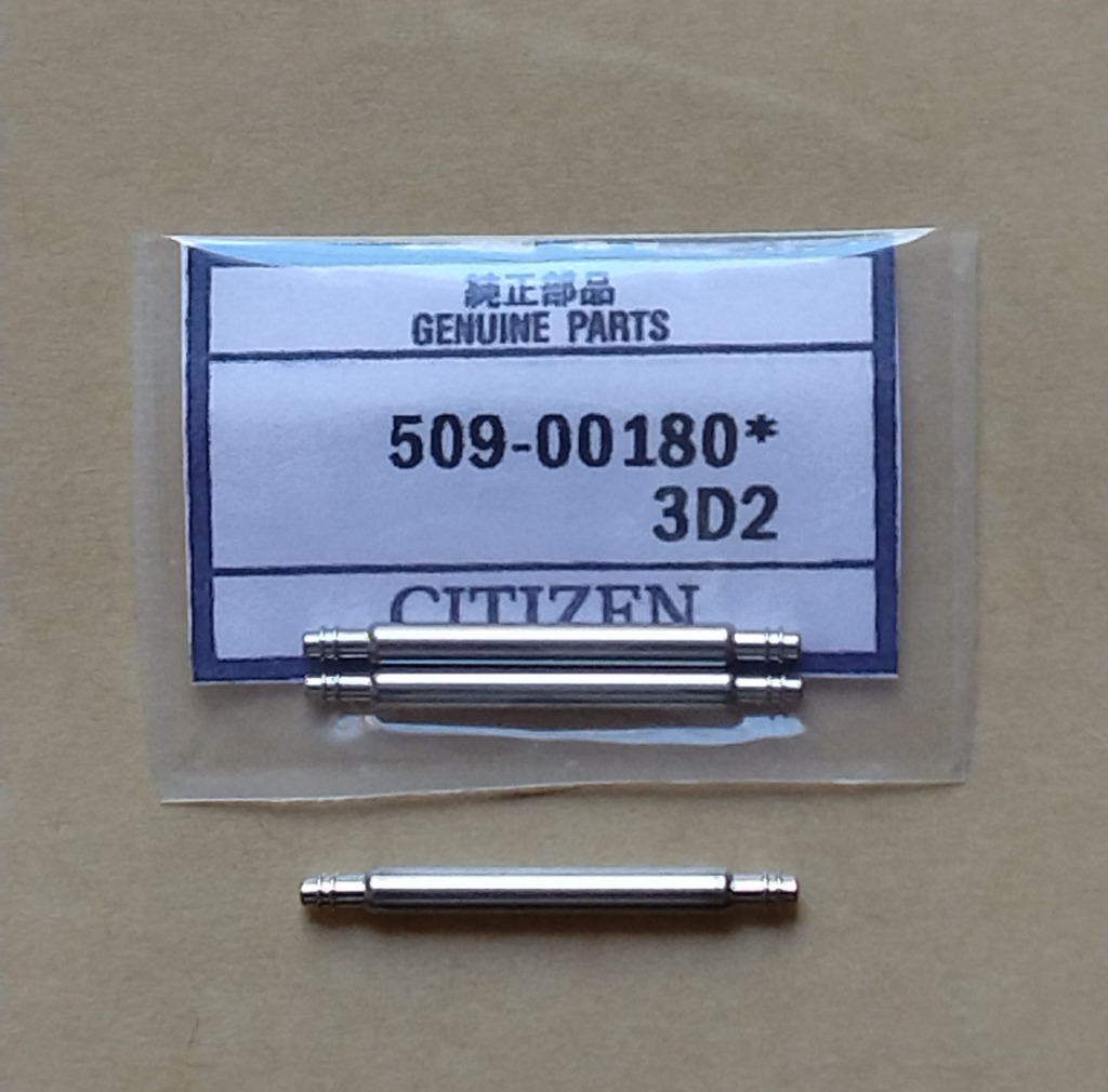 CITIZEN シチズン 純正 バネ棒 1.6mm / 19mm 腕時計ベルト