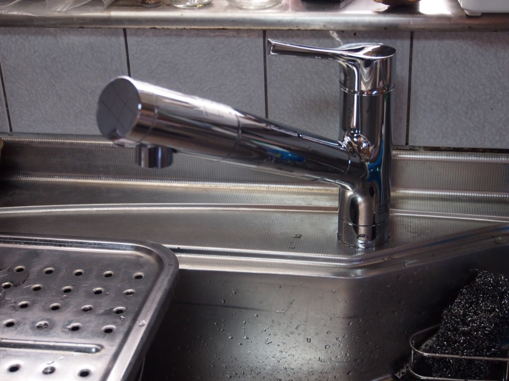 TOTO TKS05308JA TOTO浄水器兼用シングル混合水栓 ハンド