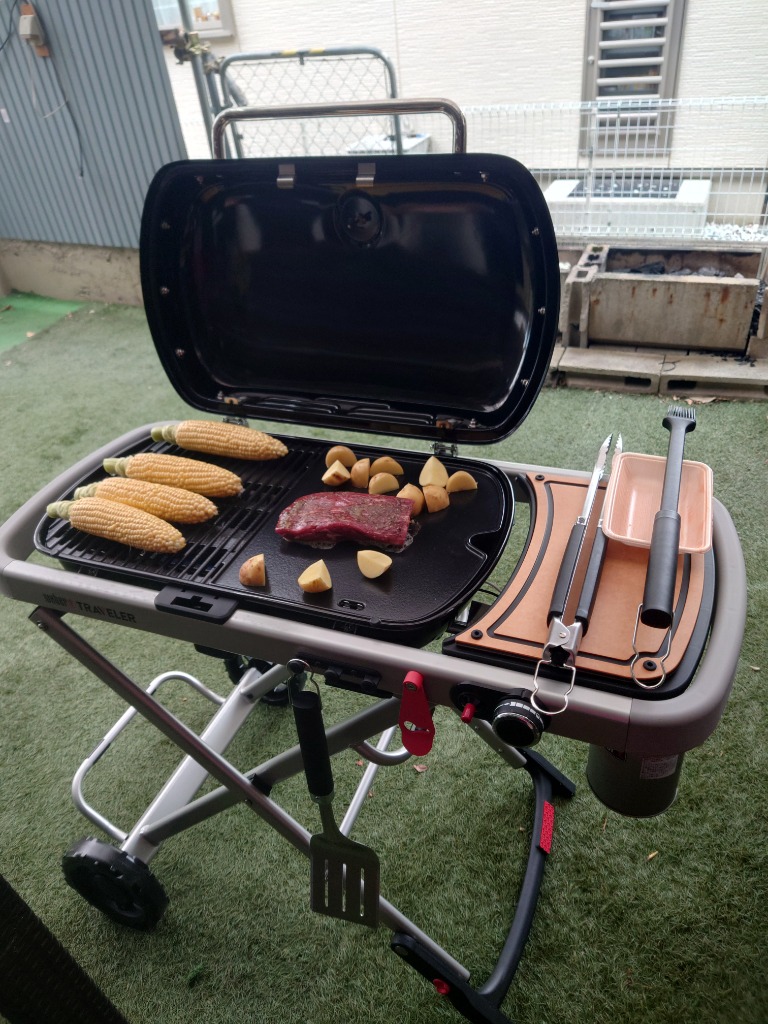 ⽶国発BBQ グリルブランドWeber®ポータブルガスグリル「Weber