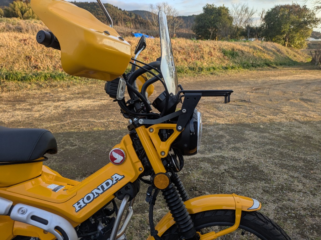 ZETA RACING ジータ レーシング アドベンチャー ウインドシールド STD