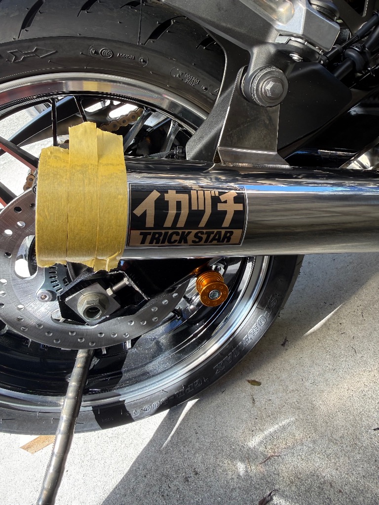 TRICK STAR（トリックスター） 政府認証スリップオンマフラー イカヅチ