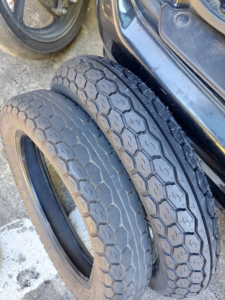 DUNLOP バイクタイヤ K127 110/90-16 M/C 59S WT DUNLOP ダンロップ K127 リア 110/90-16M/C 59S WT チューブ