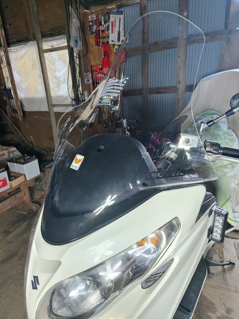 ISOTTA イソッタ ウインドシールド SKYWAVE400 スカイウェイブ SUZUKI