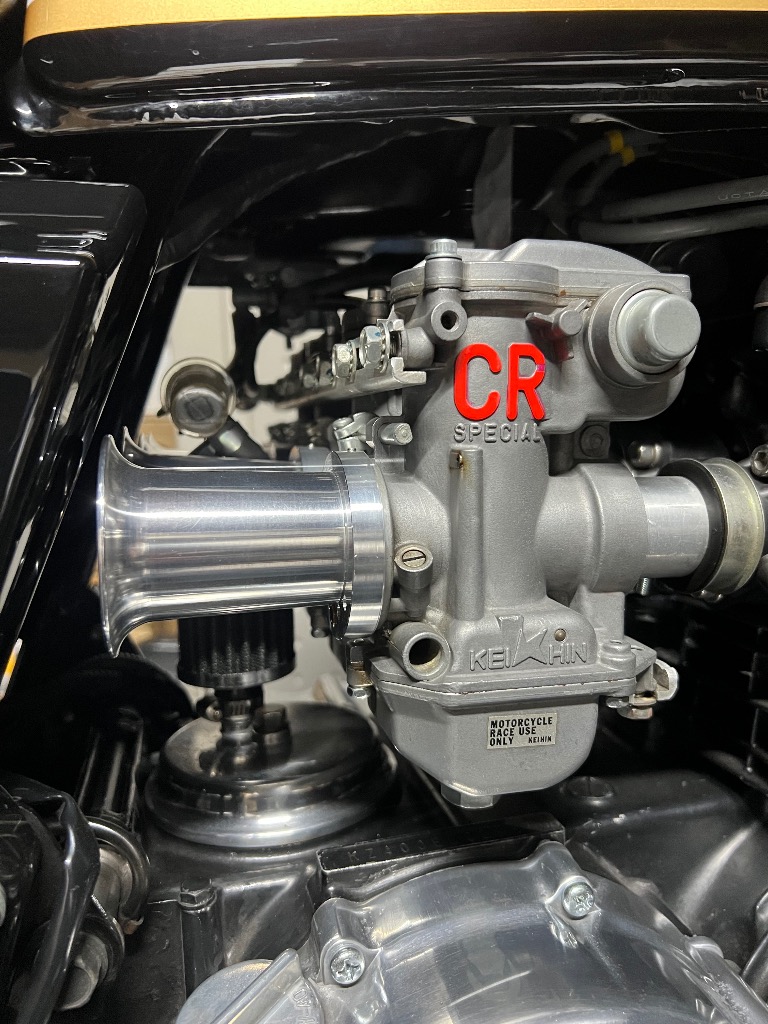 BRC ビーアールシー CRキャブ対応ロングアルミファンネルセット Z400FX