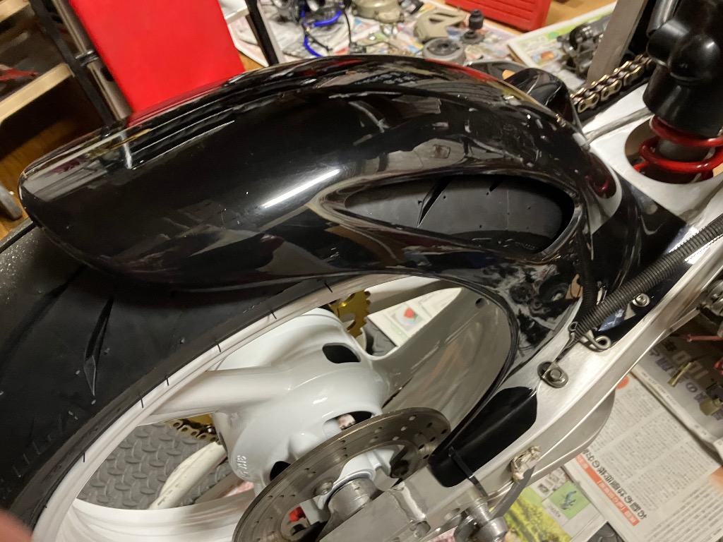 BLUE POINT（ブルーポイント） リアフェンダー TZR250 SP YAMAHA