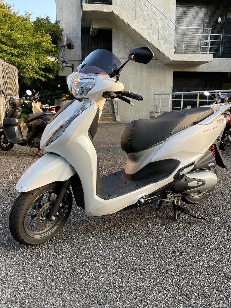 KーCON KITACO キタコ エアロバイザー カラー：スモーク リード125