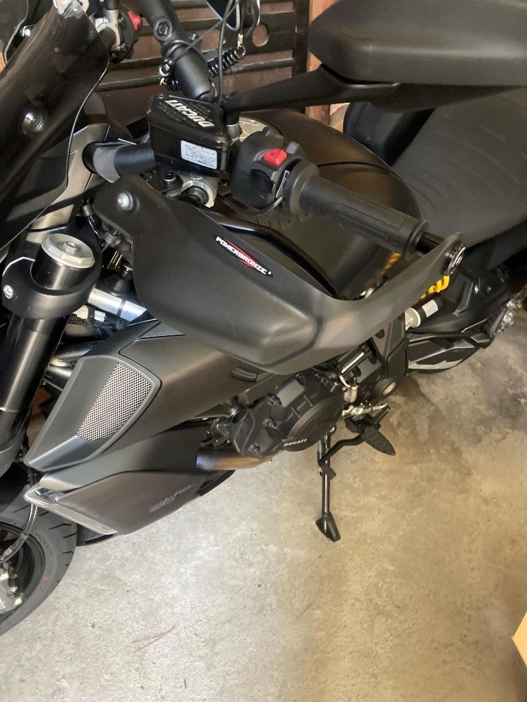 ODAX オダックス POWERBRONZE ハンドガードキット DIAVEL XDiavel DUCATI ドゥカティ ハンドガード・ナックルガード