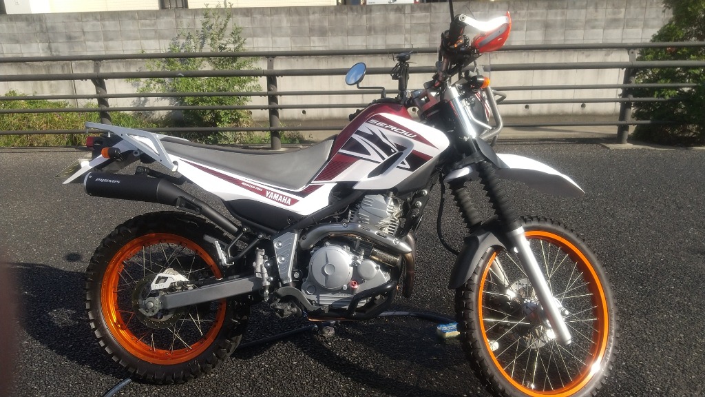 PRUNUSマフラー セロー250 xt250x トリッカー PRUNUS プラナス スリップオンマフラー セロー 250 トリッカー