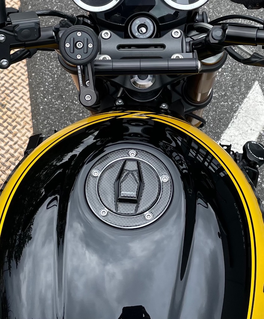 SPEEDRA（スピードラ） カーボンタンクキャップパッド Z900RS CAFE ZX