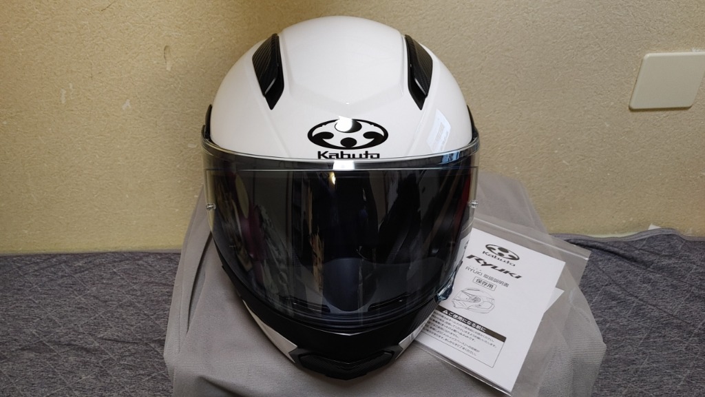 OGK KABUTO オージーケーカブト RYUKI [リュウキ ホワイト