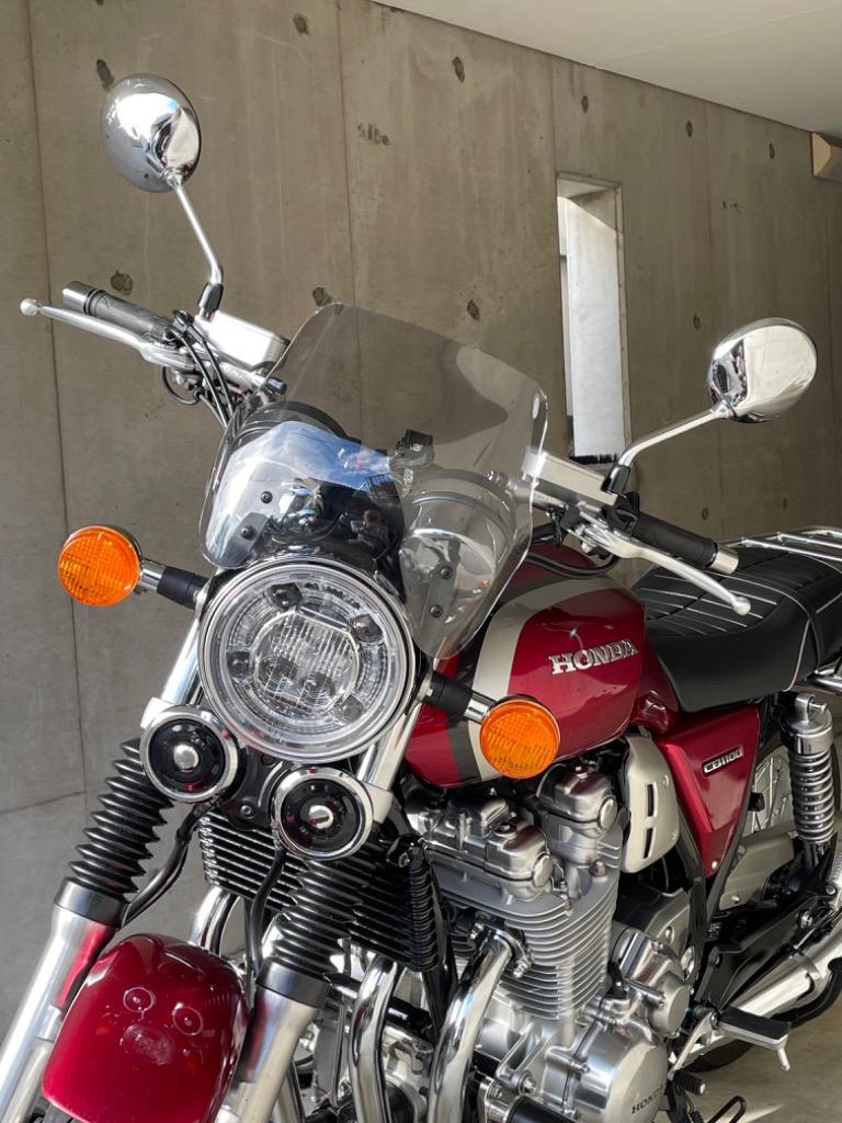 デイトナ製ホンダCB1100カウルスクリーン　スモーク Amazon | ワールドウォーク CB1100シリーズ用オルタナティブ