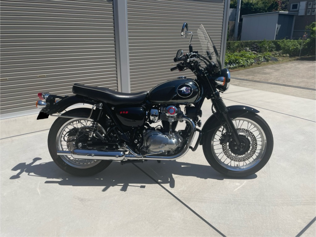 7*s様 W650 シムズクラフト ステー サイドバッグ サポート　W400 W Sym'z Craft Sym'z シムズクラフト クラシカルフェンダーステー