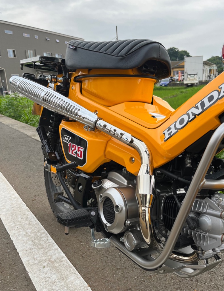 HOT LAP（ホットラップ） トレイルマフラー ヒートガードスタイル