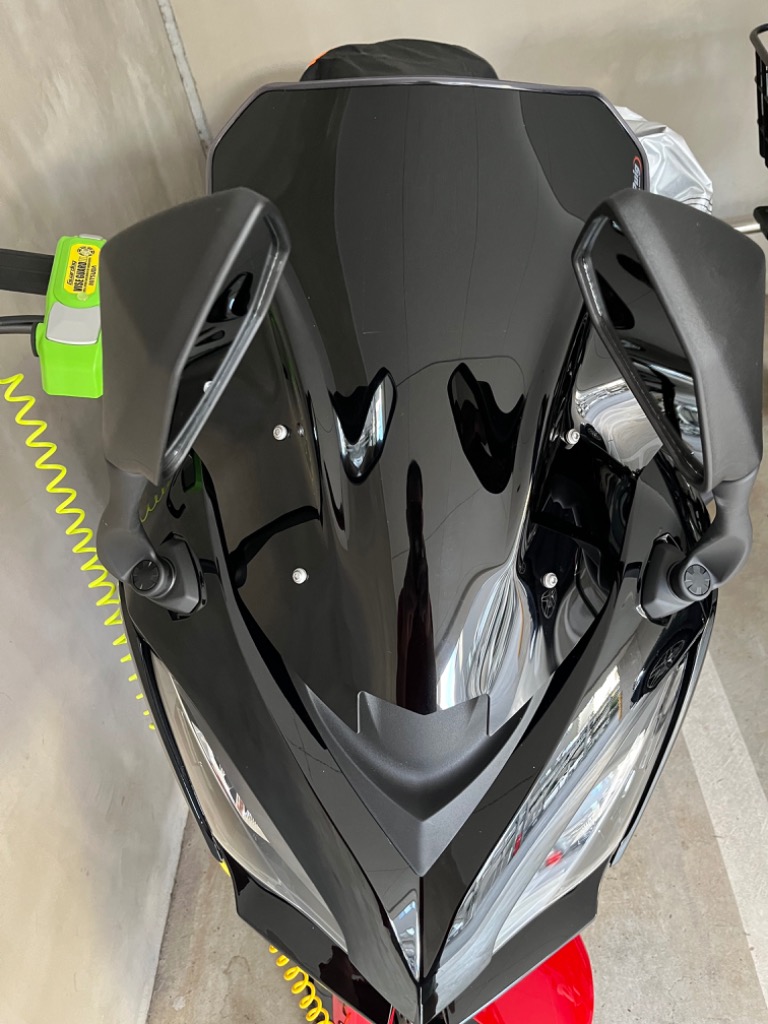 Puig プーチ レーシングスクリーン カラー：ブラック NINJA 1000