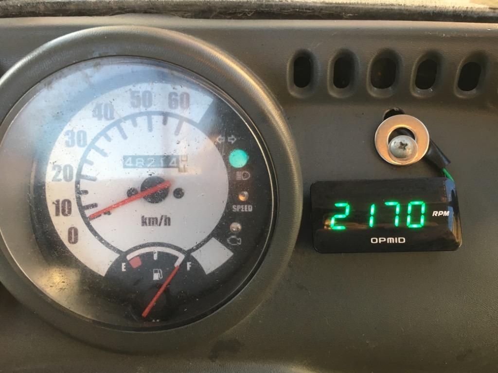OPMID（オプミッド） タコメーター モンキー125 HONDA ホンダ メーター