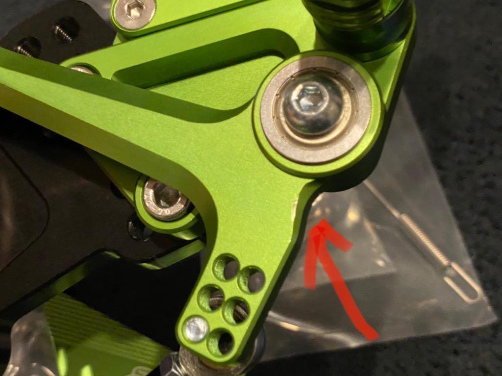 SNIPER（バイク） SNIPER スナイパー バックステップ カラー：グリーン