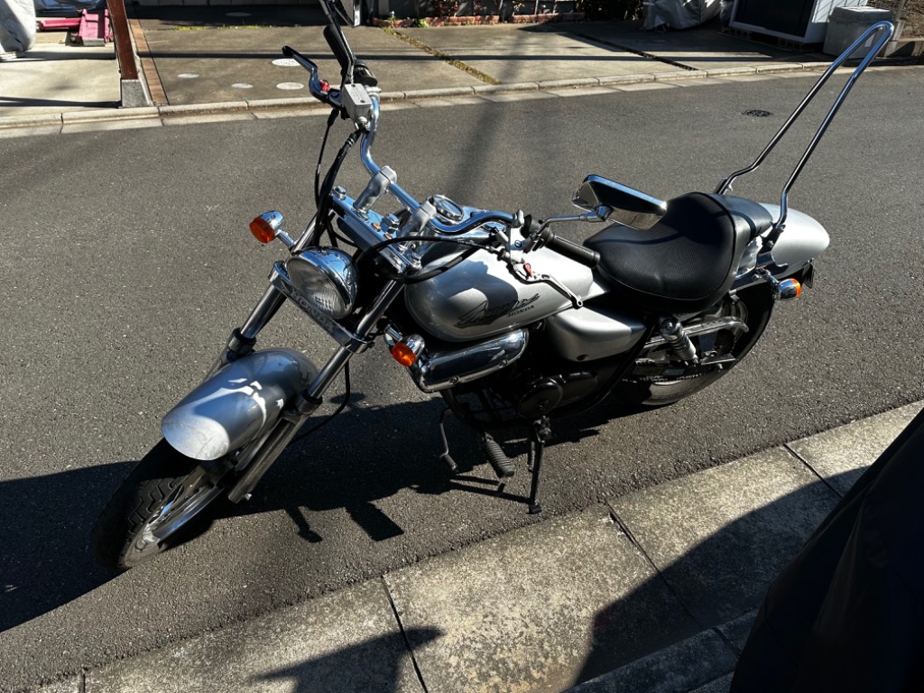 Garage T＆F ガレージ 純正フェンダー専用シーシーバー カラー：メッキ