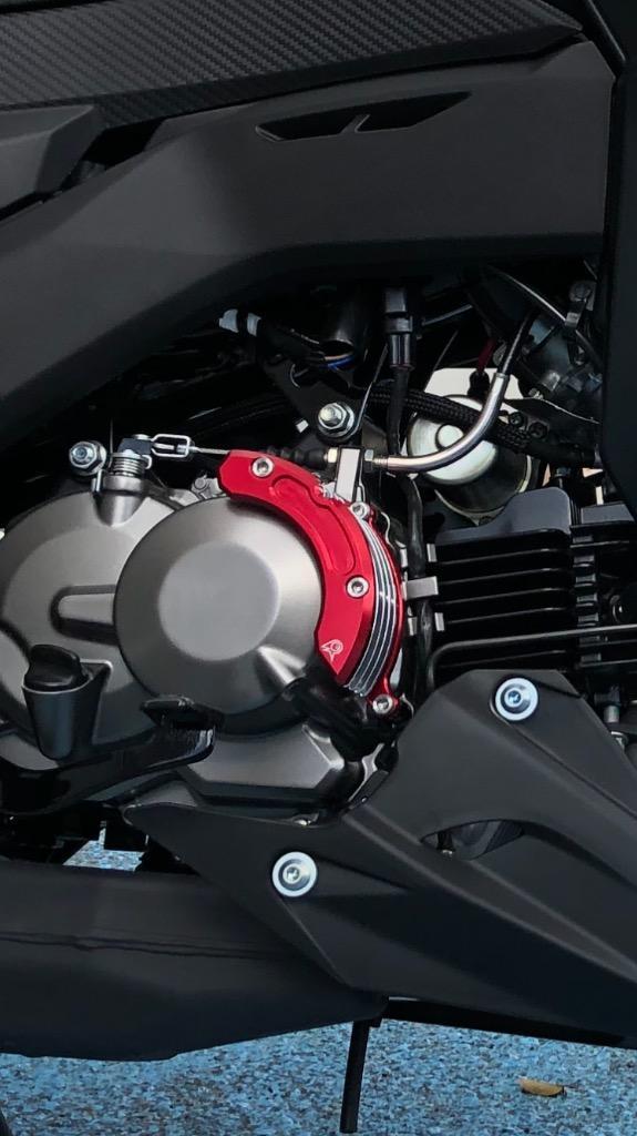 PIRANHA ピラニア クラッチカバープロテクター VerII Z125 PRO PIRANHA ピラニア クラッチカバープロテクター VerII Z125 PRO