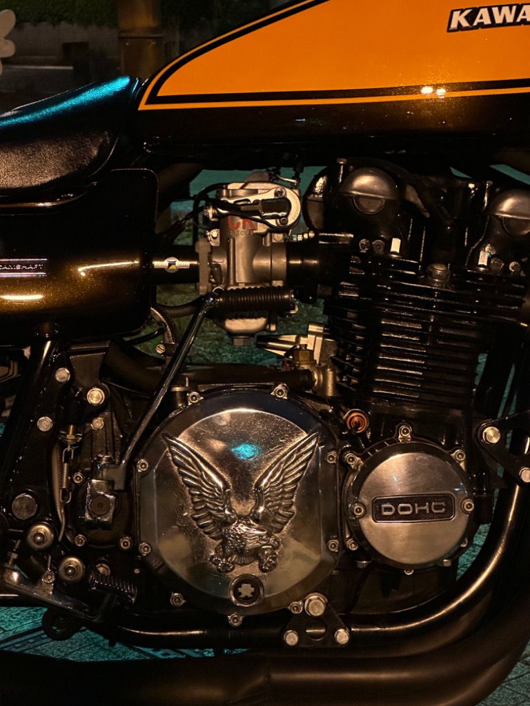 PMC ピーエムシー 復刻版 イーグルクラッチカバー Z1 Z2 KZ900 Z750