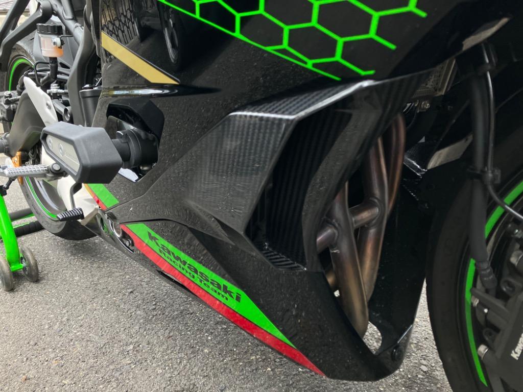SPEEDRA スピードラ サイドカウルダクト ZX-25R ZX-4R SPEEDRA スピードラ サイドカウルダクト タイプ：綾織り艶あり
