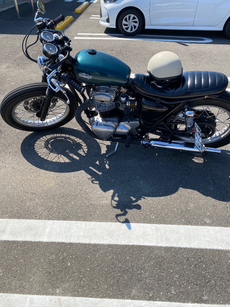 AN-BU アンブ シート カラー：ブラック W650 W400 W800 KAWASAKI