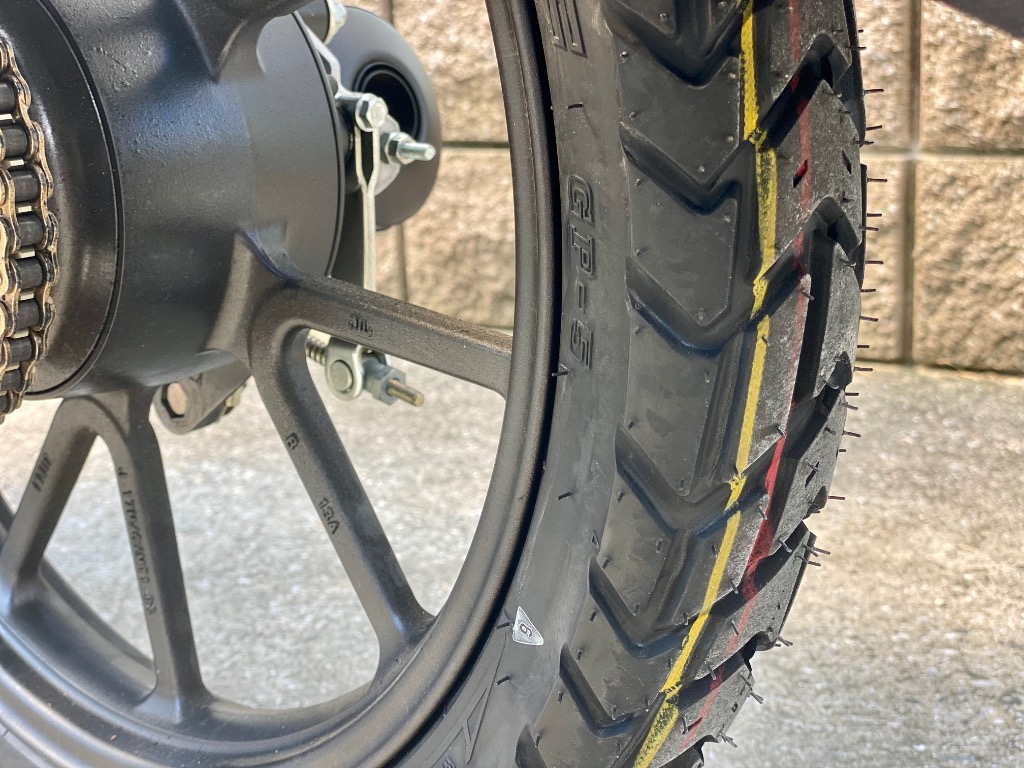 アイアールシー GP5 80/90-17 M/C 44P TL (チューブレス) Rear
