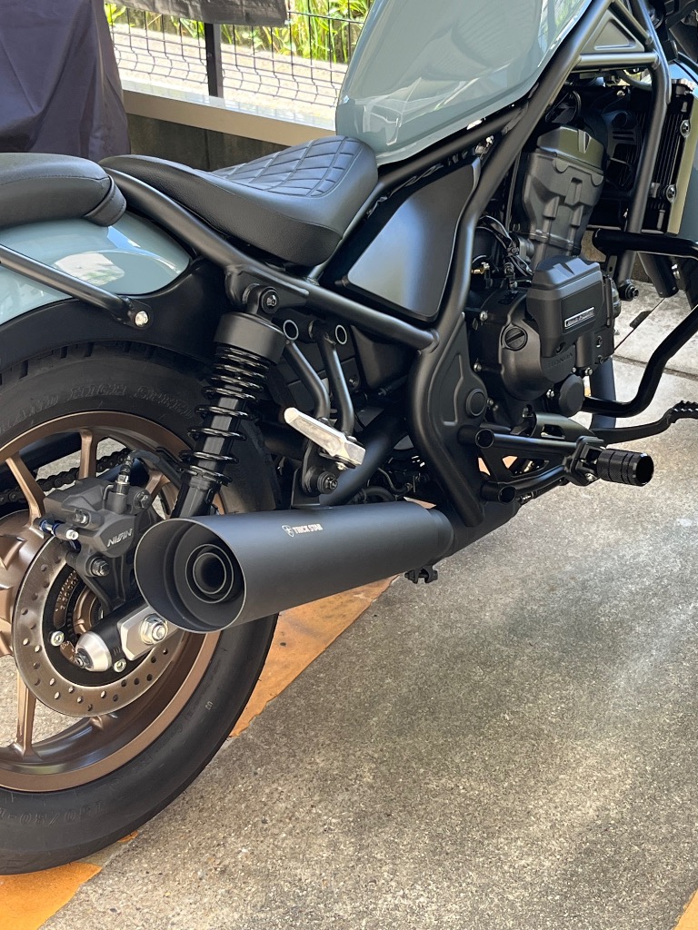 レブル250 マフラー2BK-MC49用TRICK STAR マフラー新品未使用 TRICK STAR TRICKSTAR トリックスター 政府認証スリップオン