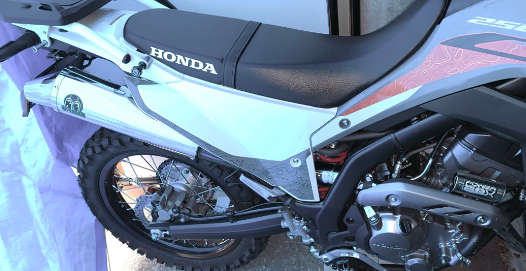 crf250l パワーボックスマフラー 21-'22CRF250L POWERBOXサイレンサー(2BK-MD47) ※8BK-MD47には