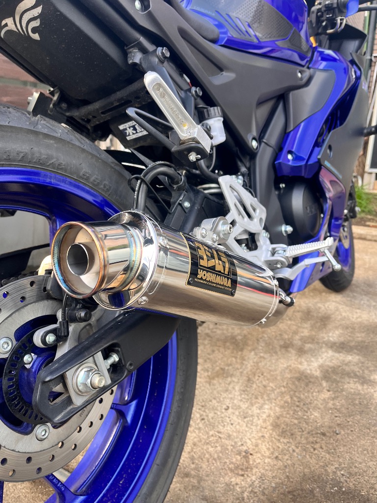 YZF-R125.R15ヨシムラ GP-MAGNUM JMCA政府認証 マフラー 機械曲GP-MAGNUMサイクロン EXPORT SPEC 政府認証 | ヨシムラジャパン