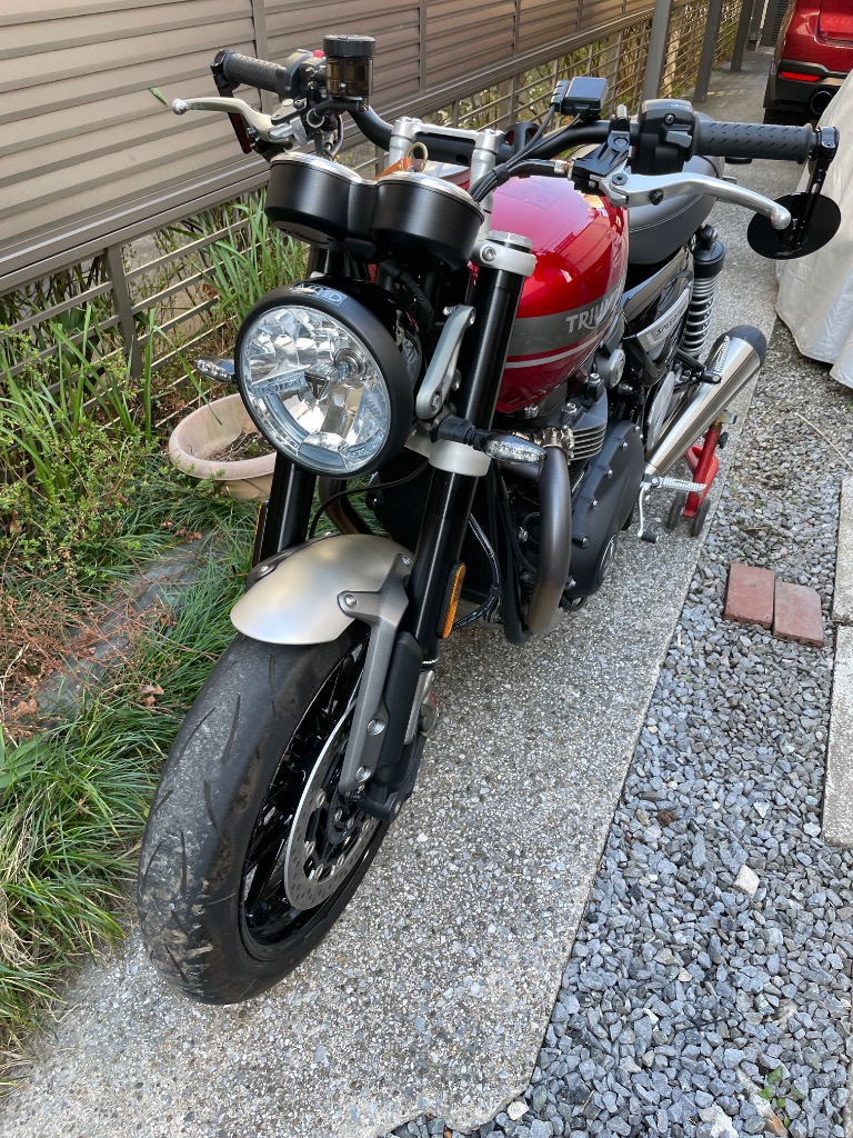 Motone Customs モートーンカスタムズ バーエンドミラー サイズ