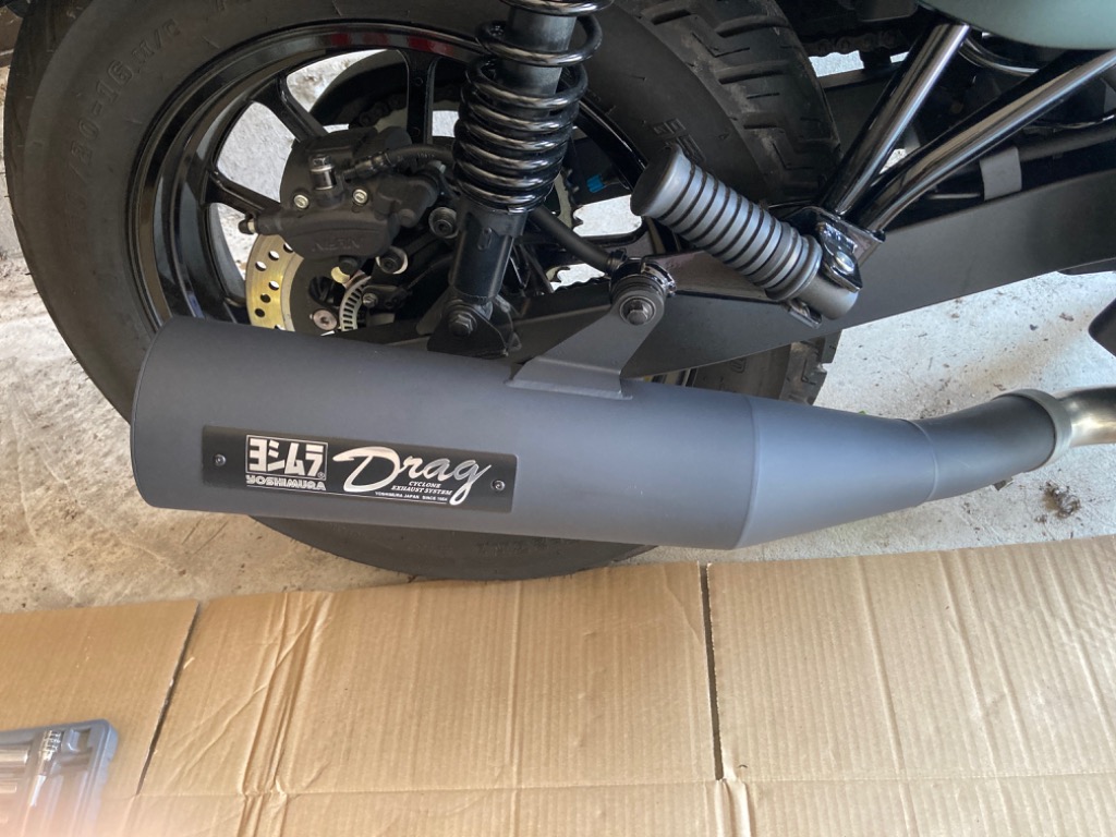 ヨシムラ YOSHIMURA スリップオンマフラー Dragサイクロン 政府 ヨシムラ YOSHIMURA スリップオンマフラー Dragサイクロン 政府