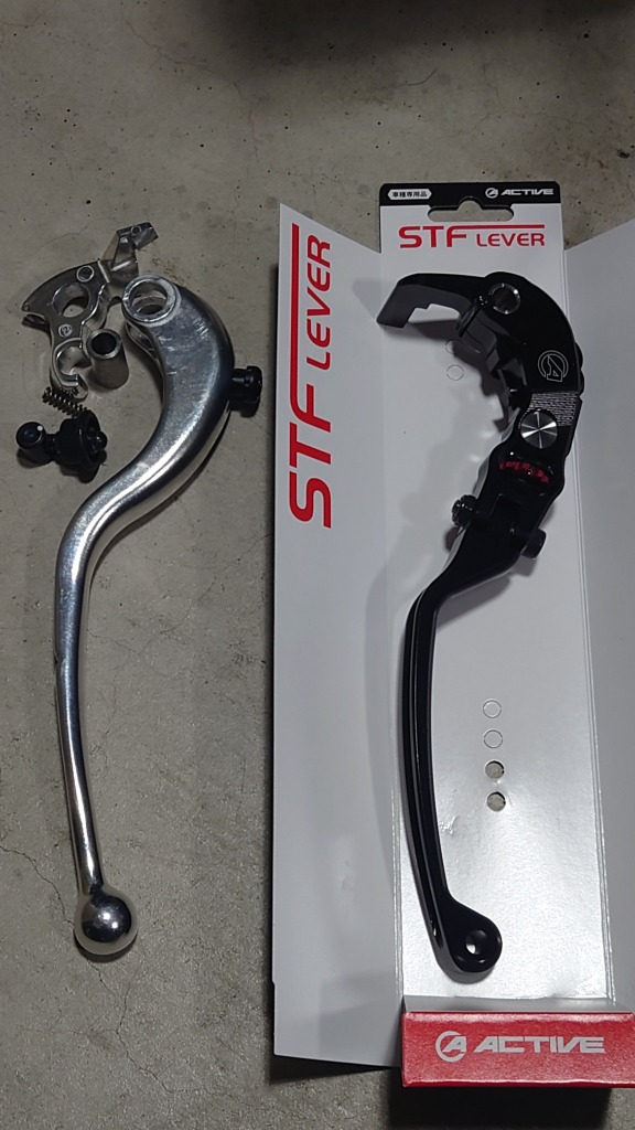 ACTIVE アクティブ STFブレーキレバー カラー：ブラック YZF-R7