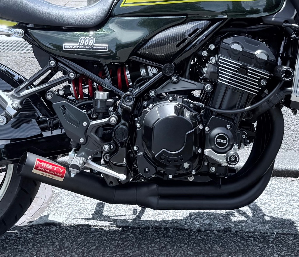 【z900rs用】ミスティ 金太郎マフラー Webike | MISTY ミスティ Z900RS MISTY金太郎マフラー〈BK