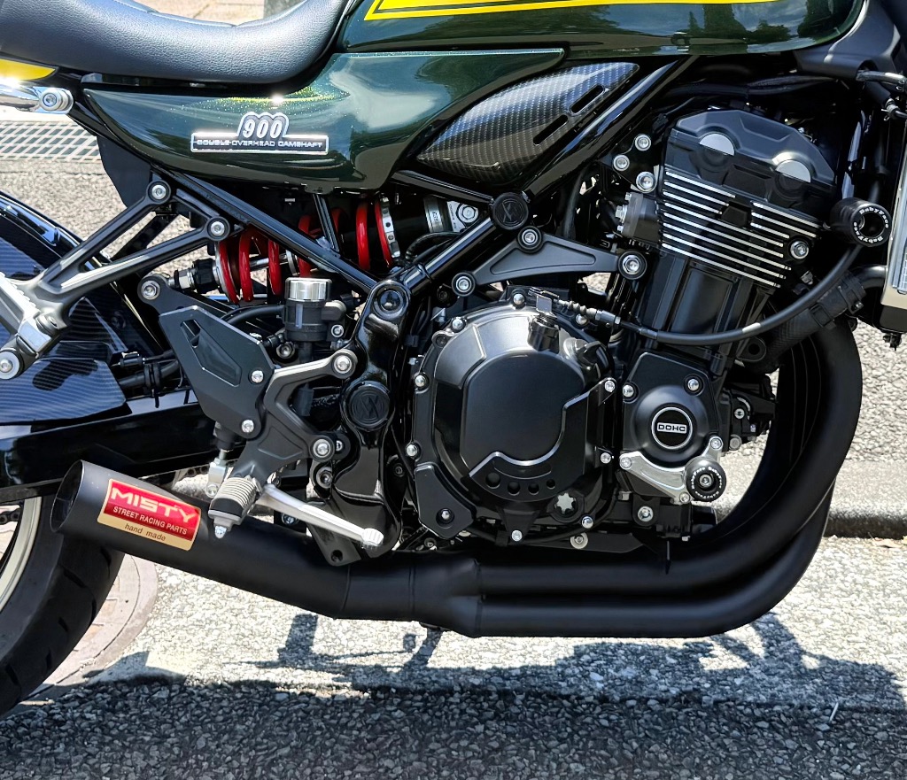 ミスティ MISTY Z900RS MISTY金太郎マフラー〈BK〉 KAWASAKI