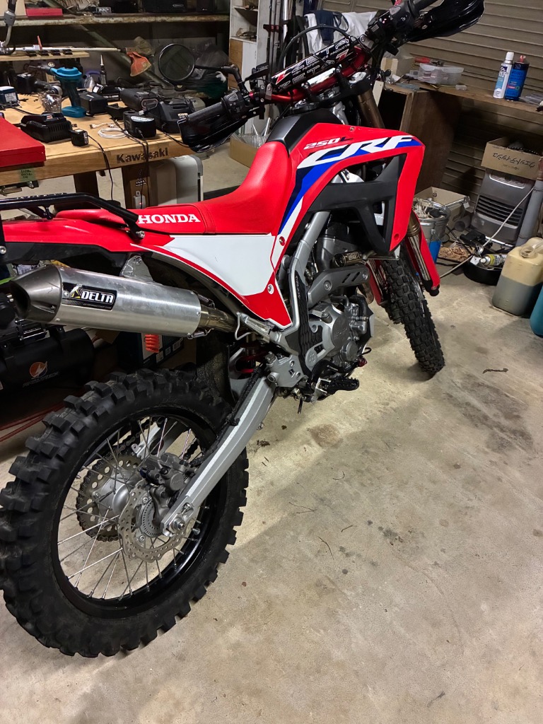 DELTA（デルタ） バレル4サイレンサー CRF250L/RALLY MD47【レース用
