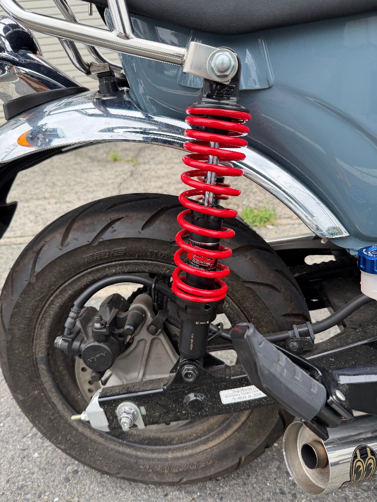 H2C（エイチツーシー） クロームリアフェンダー DAX125 HONDA ホンダ